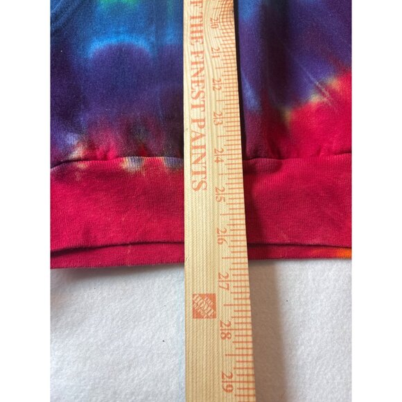 Proud Ally Tie-Dye Hoodie S Port & Company Cotton Blend Unisex small size - Picture 3 of 7